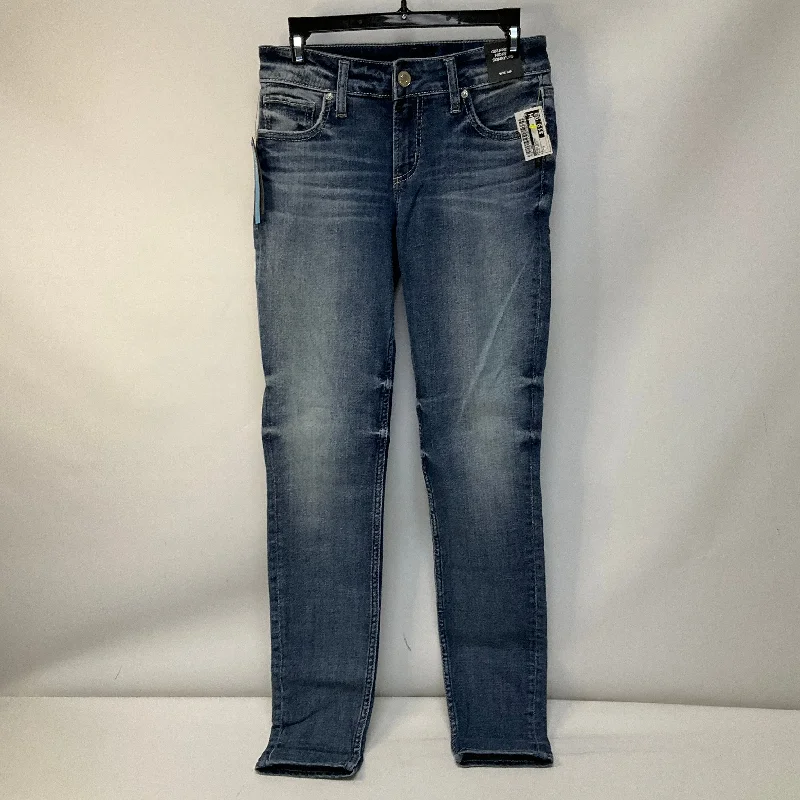 Jeans Skinny By Silver In Blue Denim, Size: 2