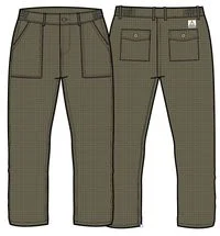 Timeless Crop Trouser - Khaki