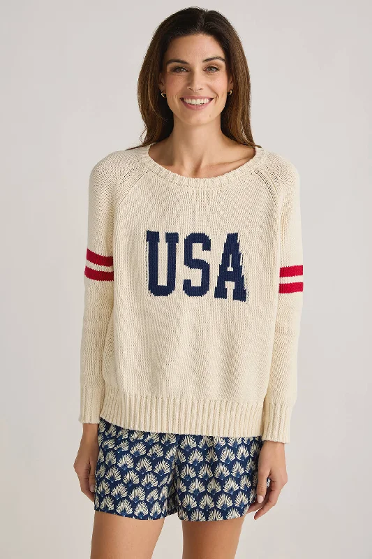 Pink Pineapple USA Sweater