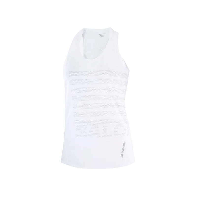 Salomon Women's Aero Singlet GFX (LC2188200)