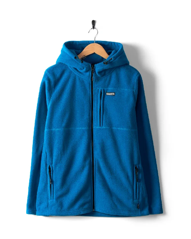 Bradford - Mens Recycled Hooded Fleece - Blue