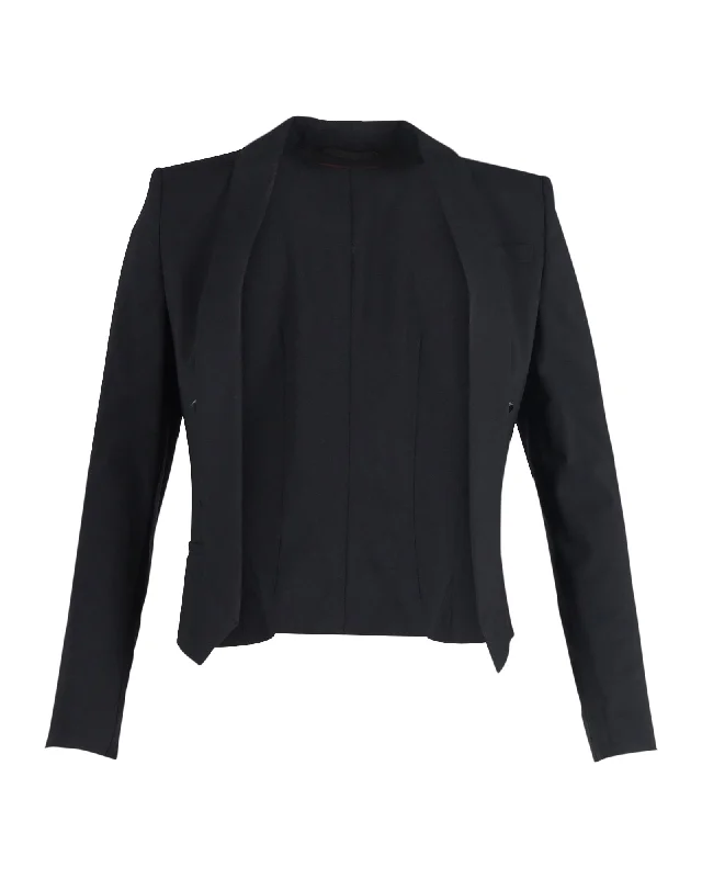 Hugo Boss Slim Fit Blazer in Black Wool