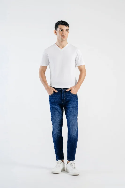 Slim Fit Cropped Jeans