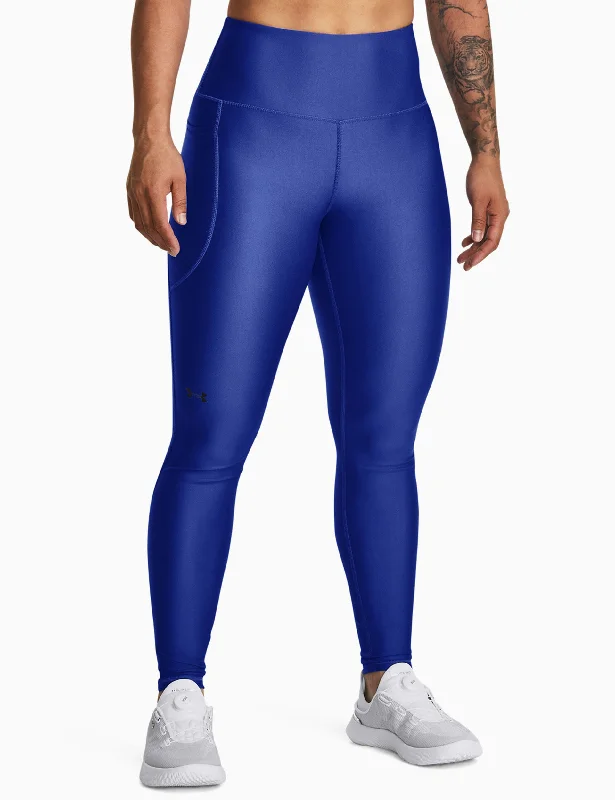 HeatGear No-Slip Waistband Full-Length Leggings - Team Royal/Black